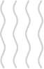 A simple pattern of four vertical, evenly spaced gray wavy lines on a light gray background.